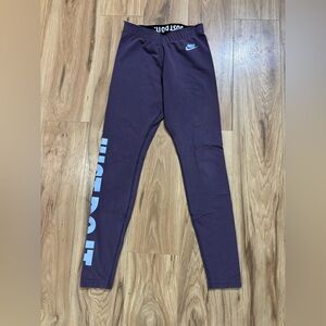 Nike women’s Dark Purple Leggings